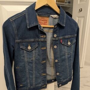 Levi's Indigo Blue Denim Trucker Jacket XS